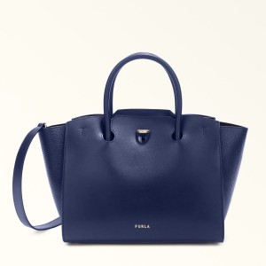 Cabas Furla GENESI Femme Bleu Marine | 5864-RDGQK