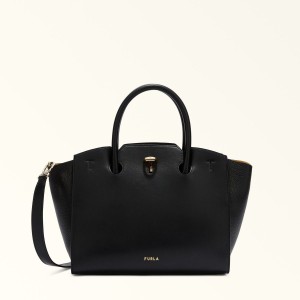 Cabas Furla GENESI Femme Noir | 4037-QHIPX