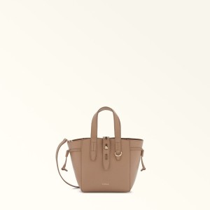 Cabas Furla NET Femme Cafe | 8904-NTAUY