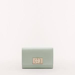 Petits Portefeuilles Furla 1927 Femme Menthe | 5243-MOPTQ