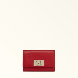 Petits Portefeuilles Furla 1927 Femme Rouge | 3082-ZVKNO