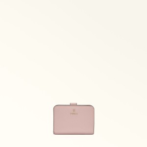 Petits Portefeuilles Furla CAMELIA Femme Rose | 5384-YANDB