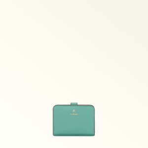 Petits Portefeuilles Furla CAMELIA Femme Menthe | 4569-VENSK