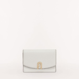 Petits Portefeuilles Furla PRIMULA Femme Blanche | 5682-RBTAS