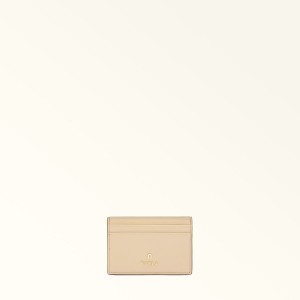 Porte-Carte Furla CAMELIA Femme Beige | 0435-LCFKX