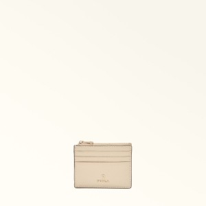 Porte-Carte Furla CAMELIA Femme Blanche | 5467-IHCGB