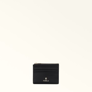 Porte-Carte Furla CAMELIA Femme Noir | 4068-HNFOQ