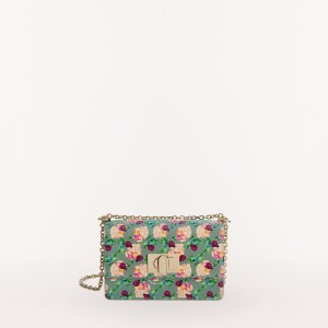 Sac Bandoulière Furla 1927 Femme Vert | 6184-VWPJF