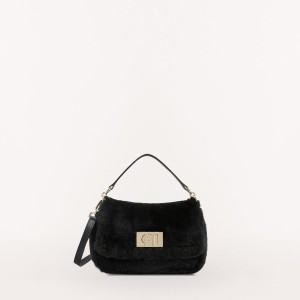 Sac Bandoulière Furla 1927 SOFT Femme Noir | 0546-ELPQW