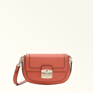 Sac Bandoulière Furla CLUB 2 Femme Rose | 5182-OAWJD