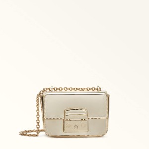 Sac Bandoulière Furla METROPOLIS Femme Doré | 2068-QVWEY