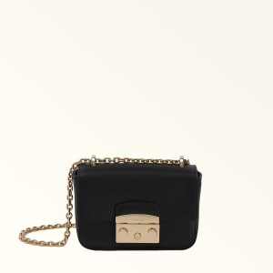 Sac Bandoulière Furla METROPOLIS Femme Noir | 0519-IYTHP