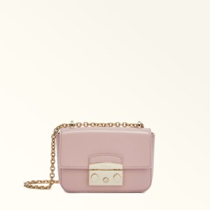 Sac Bandoulière Furla METROPOLIS Femme Rose | 7469-WIZPF