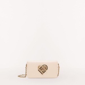 Sac Bandoulière Furla MY JOY Femme Beige | 8930-XIAVD