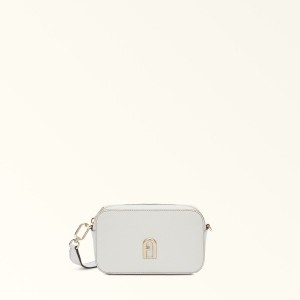 Sac Bandoulière Furla PRIMULA Femme Blanche | 2135-NQLMF