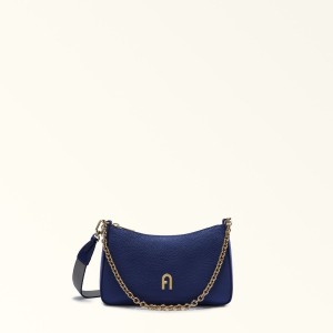 Sac Bandoulière Furla PRIMULA Femme Bleu Marine | 7635-BQYFI