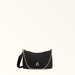 Sac Bandoulière Furla PRIMULA Femme Noir | 7269-QLESR