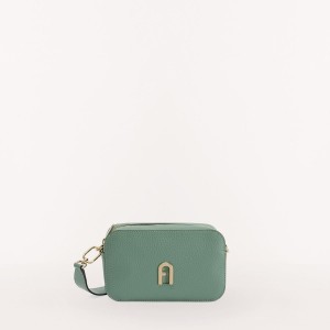 Sac Bandoulière Furla PRIMULA Femme Vert | 8416-SUPDN