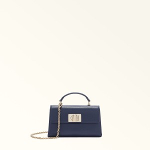 Sac Mini Furla 1927 Femme Bleu Marine | 4638-YKBIL