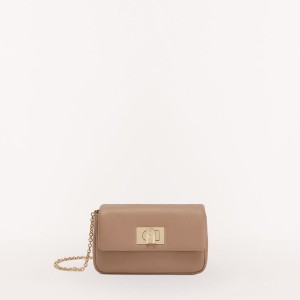 Sac Mini Furla 1927 Femme Cafe | 3698-WHGNT