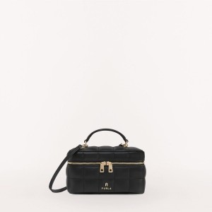 Sac Mini Furla CAMELIA Femme Noir | 3816-CTXZN