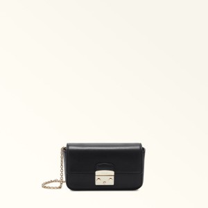 Sac Mini Furla METROPOLIS Femme Noir | 9270-LCXRZ