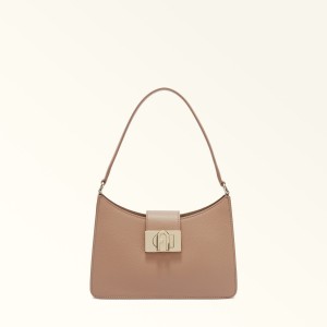 Sac Porté Épaule Furla 1927 Femme Cafe | 7986-XBFQO