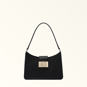 Sac Porté Épaule Furla 1927 Femme Noir | 9276-WPHGO