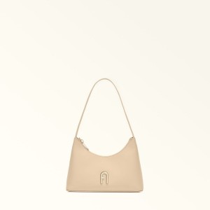 Sac Porté Épaule Furla DIAMANTE Femme Beige | 3657-LCREH