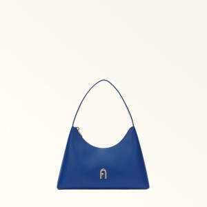 Sac Porté Épaule Furla DIAMANTE Femme Bleu Marine | 8967-PCQZM