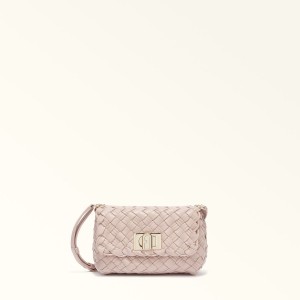 Sac Porté Épaule Furla GERLA Femme Rose | 0528-XLPYR