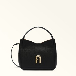 Sac Porté Épaule Furla PRIMULA Femme Noir | 6987-BSWPG