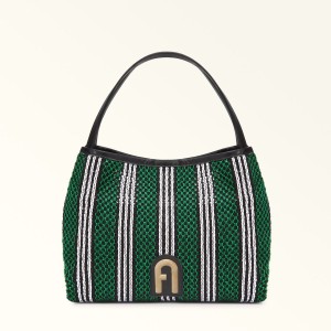 Sac Porté Épaule Furla PRIMULA Femme Vert | 9641-RTHIL