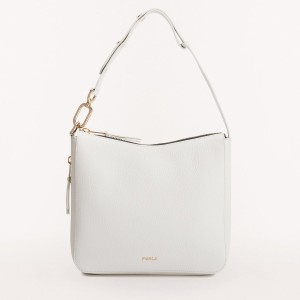 Sac Porté Épaule Furla SKYE Femme Blanche | 9504-DIRKT