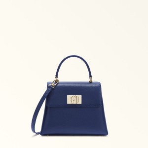 Sac a Main Furla 1927 Femme Bleu Marine | 6245-RQCHO