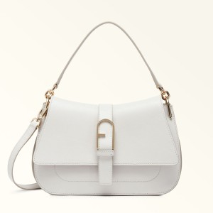 Sac a Main Furla FLOW Femme Blanche | 9157-ZDPLW