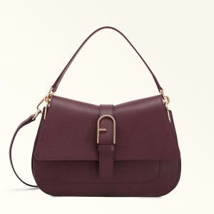 Sac a Main Furla FLOW Femme Bordeaux | 1930-HEVJB