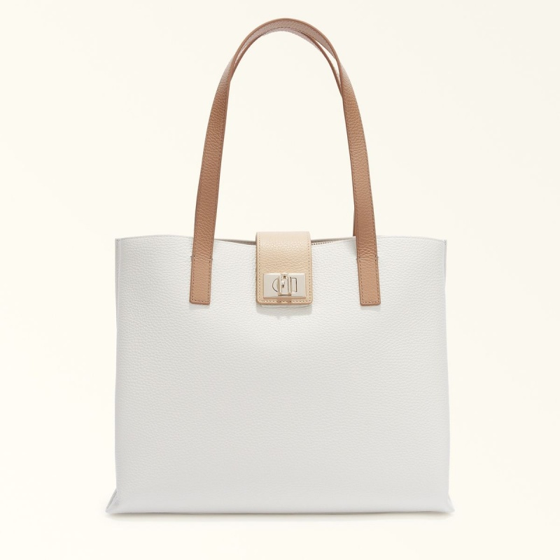 Cabas Furla 1927 Femme Blanche | 0294-CZPJF