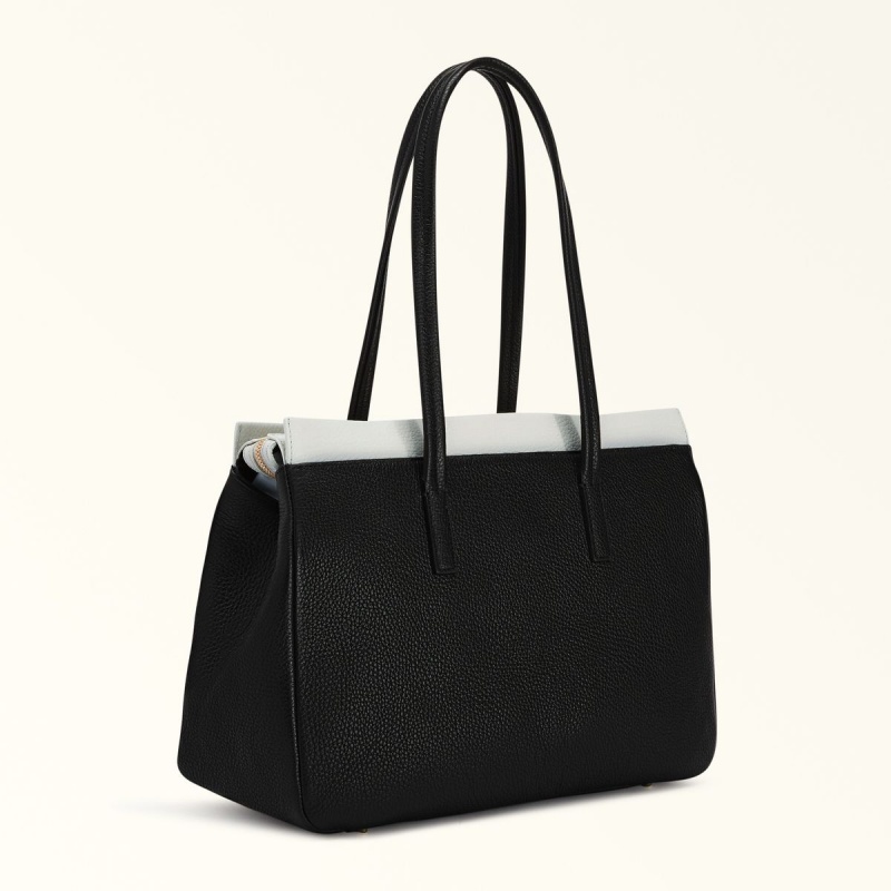 Cabas Furla 1927 Femme Noir | 1486-LJDFH