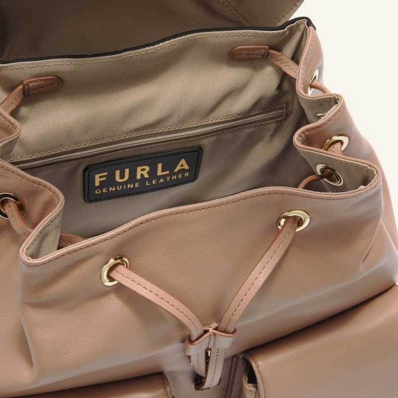 Cabas Furla FLOW Femme Cafe | 0631-HLIXK