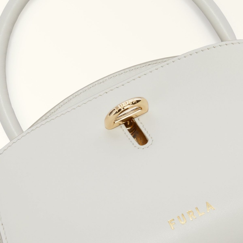 Cabas Furla GENESI Femme Blanche | 8902-TQPLE