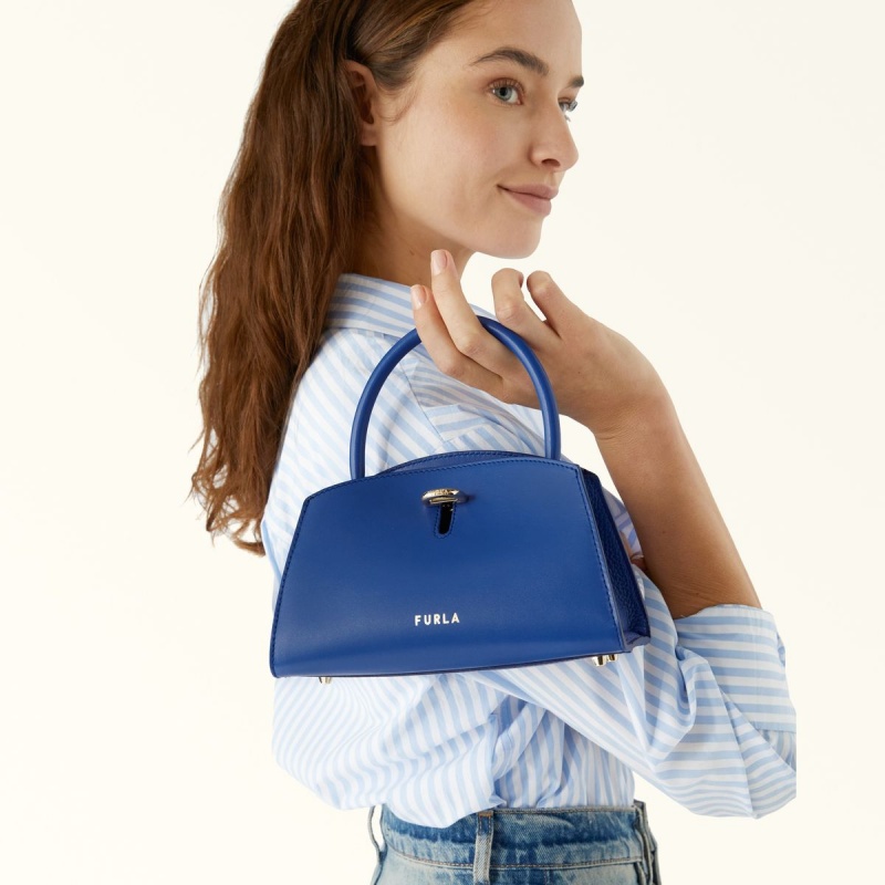 Cabas Furla GENESI Femme Bleu Marine | 0139-ENBZM