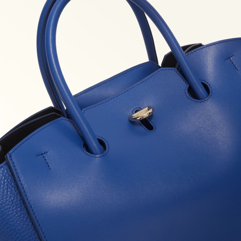 Cabas Furla GENESI Femme Bleu Marine | 3946-OGAXH