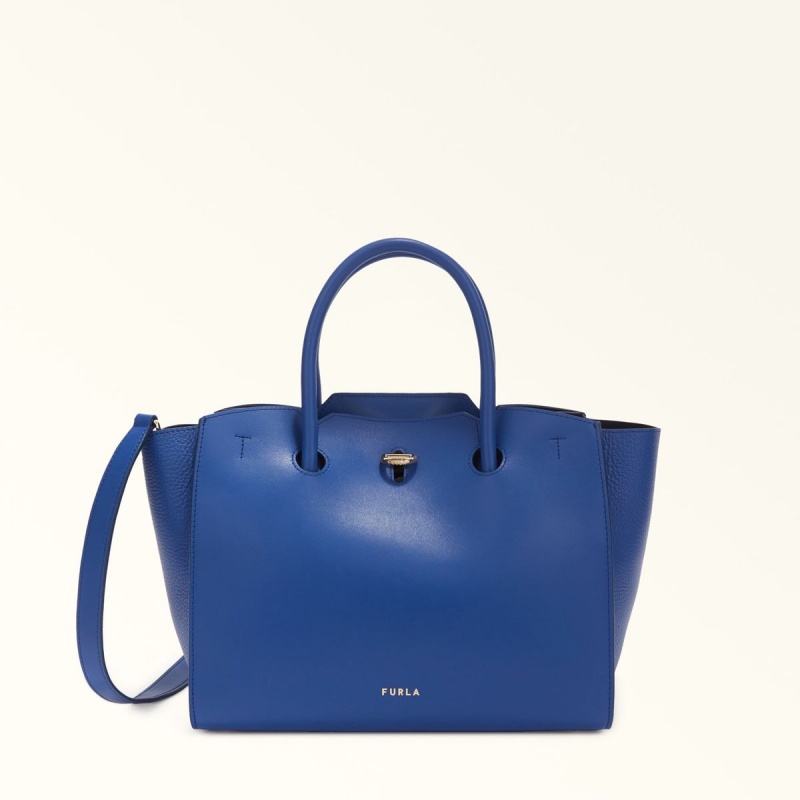 Cabas Furla GENESI Femme Bleu Marine | 3946-OGAXH