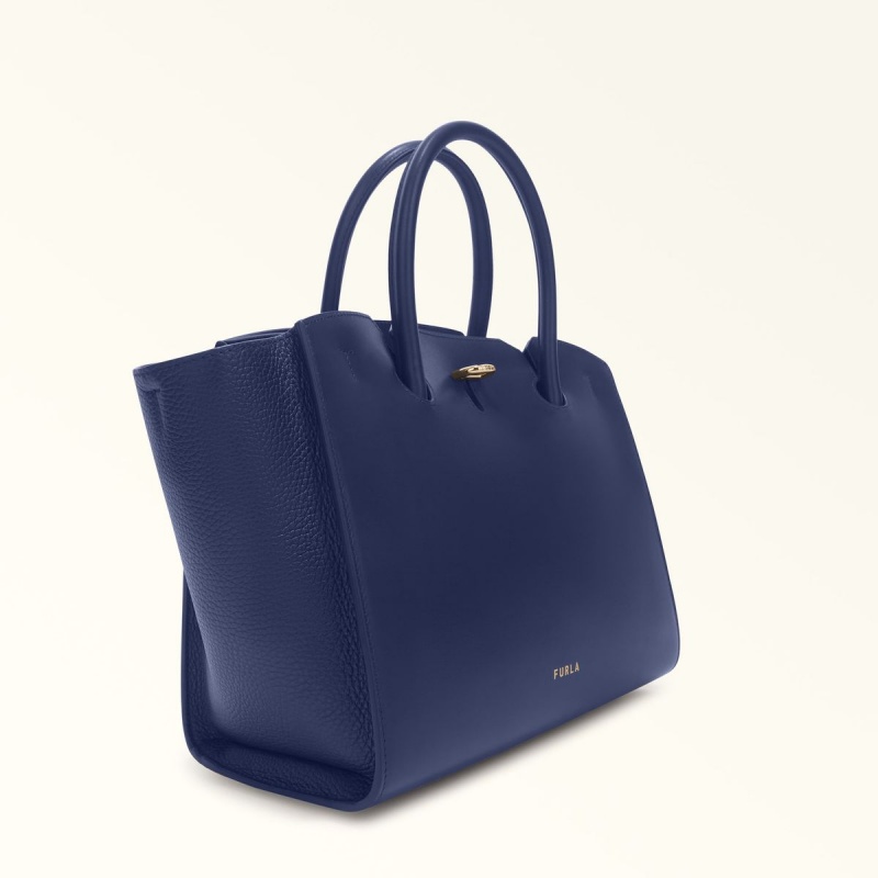 Cabas Furla GENESI Femme Bleu Marine | 9835-SNCPL