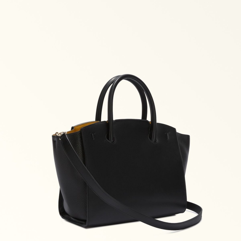 Cabas Furla GENESI Femme Noir | 4037-QHIPX