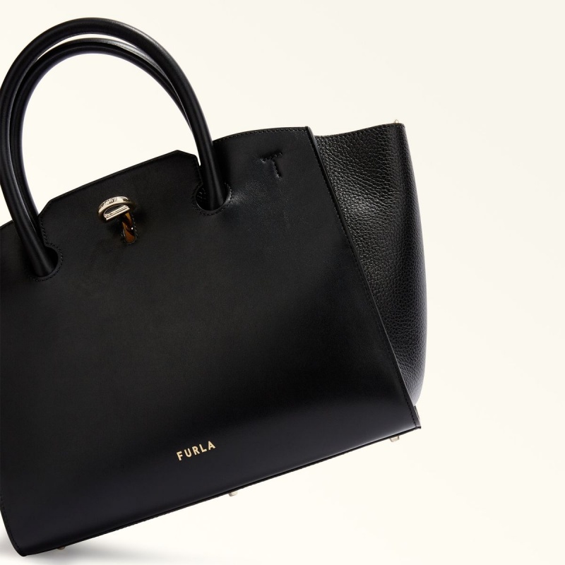 Cabas Furla GENESI Femme Noir | 4037-QHIPX