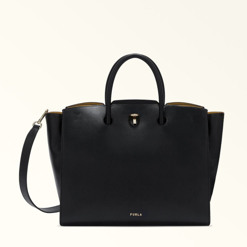 Cabas Furla GENESI Femme Noir | 9615-YGFRE