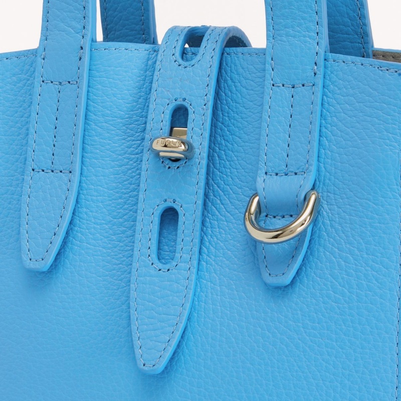 Cabas Furla NET Femme Bleu | 9207-XOZKM