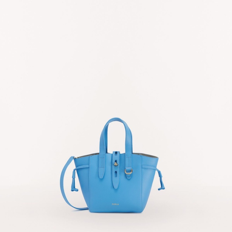 Cabas Furla NET Femme Bleu | 9207-XOZKM